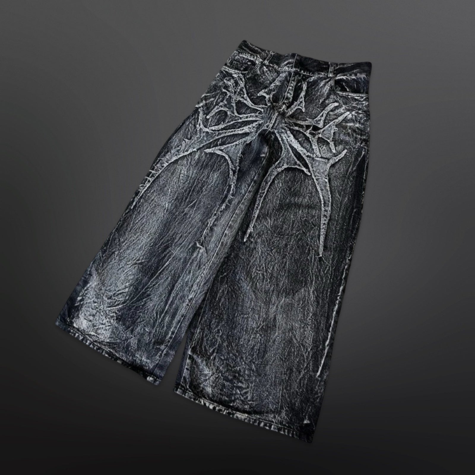 'PHANTXM' Baggy Jeans