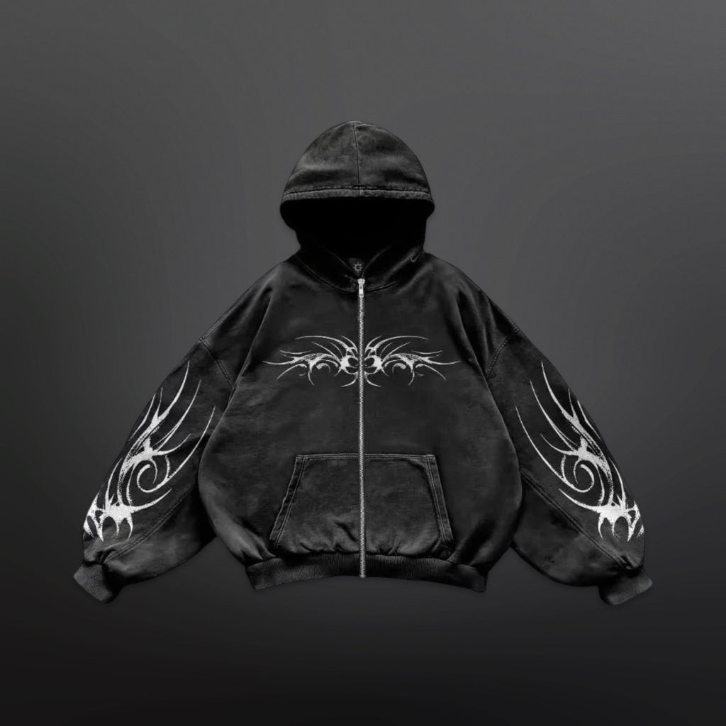 'HAKA' Zip up Hoodie