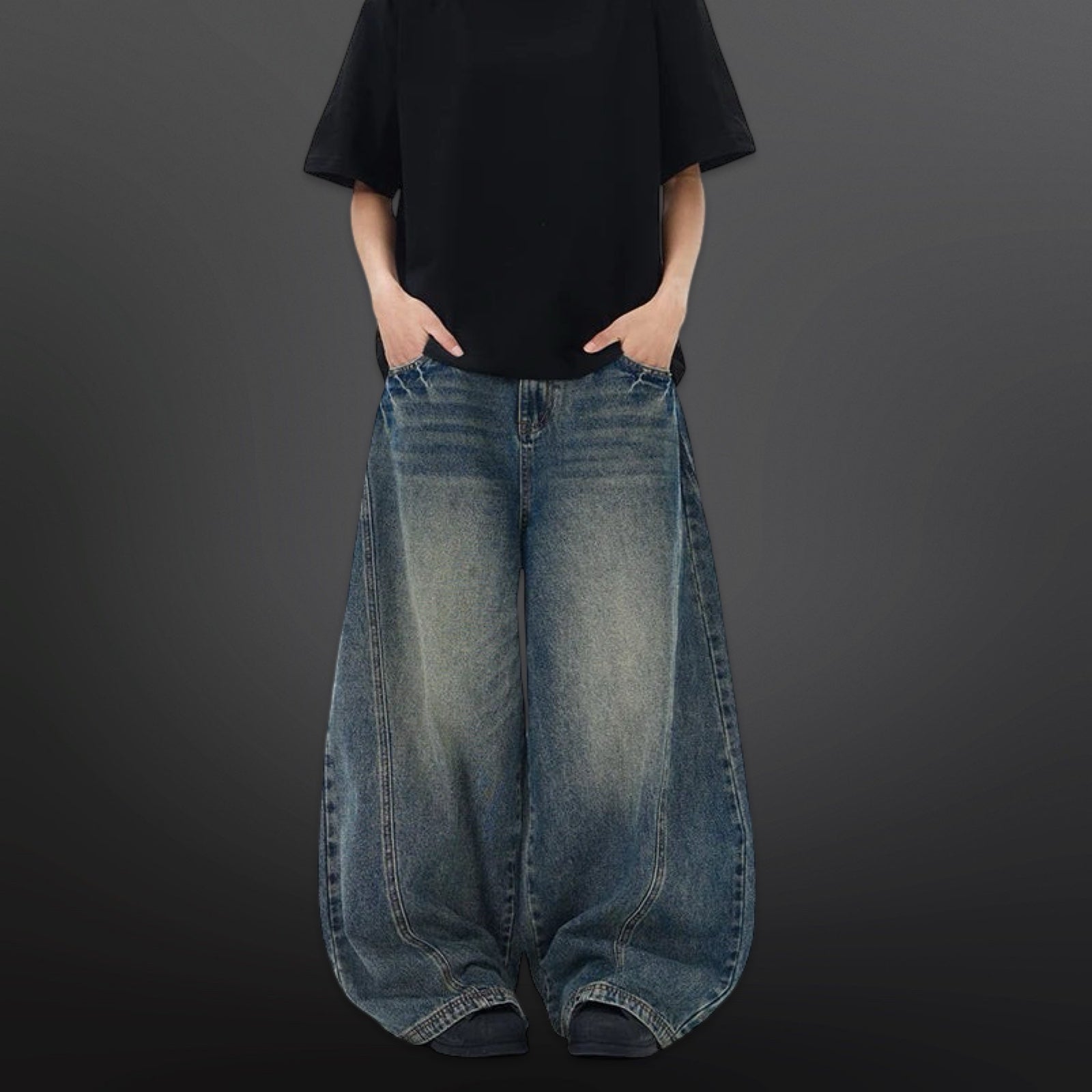 'KRU' Baggy Jeans