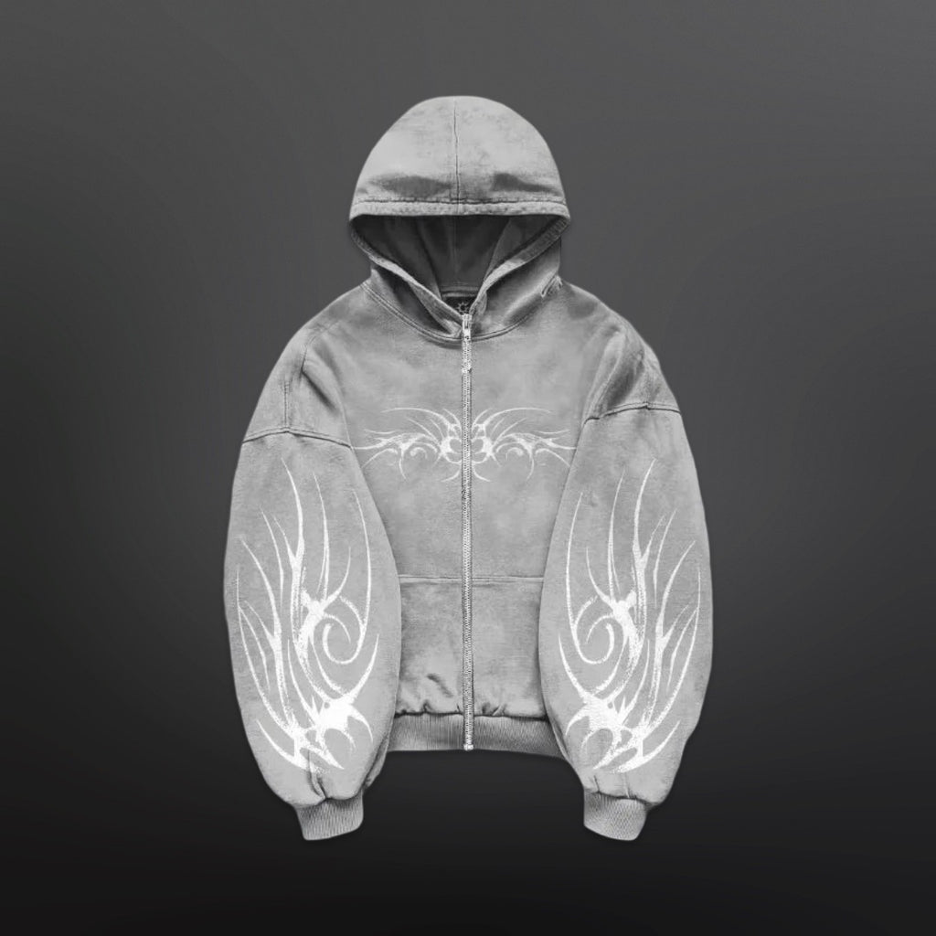 'HAKA' Zip up Hoodie