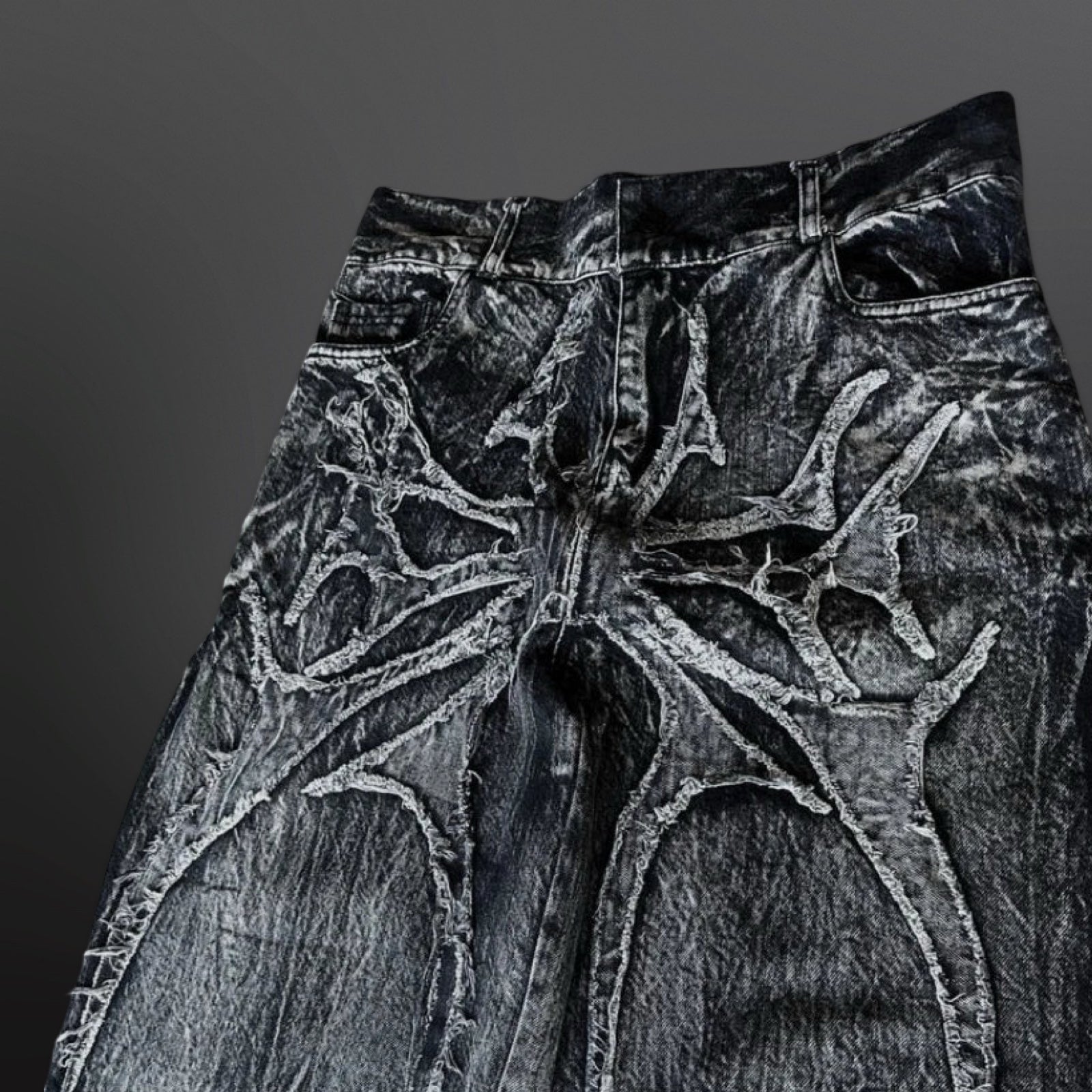 'PHANTXM' Baggy Jeans