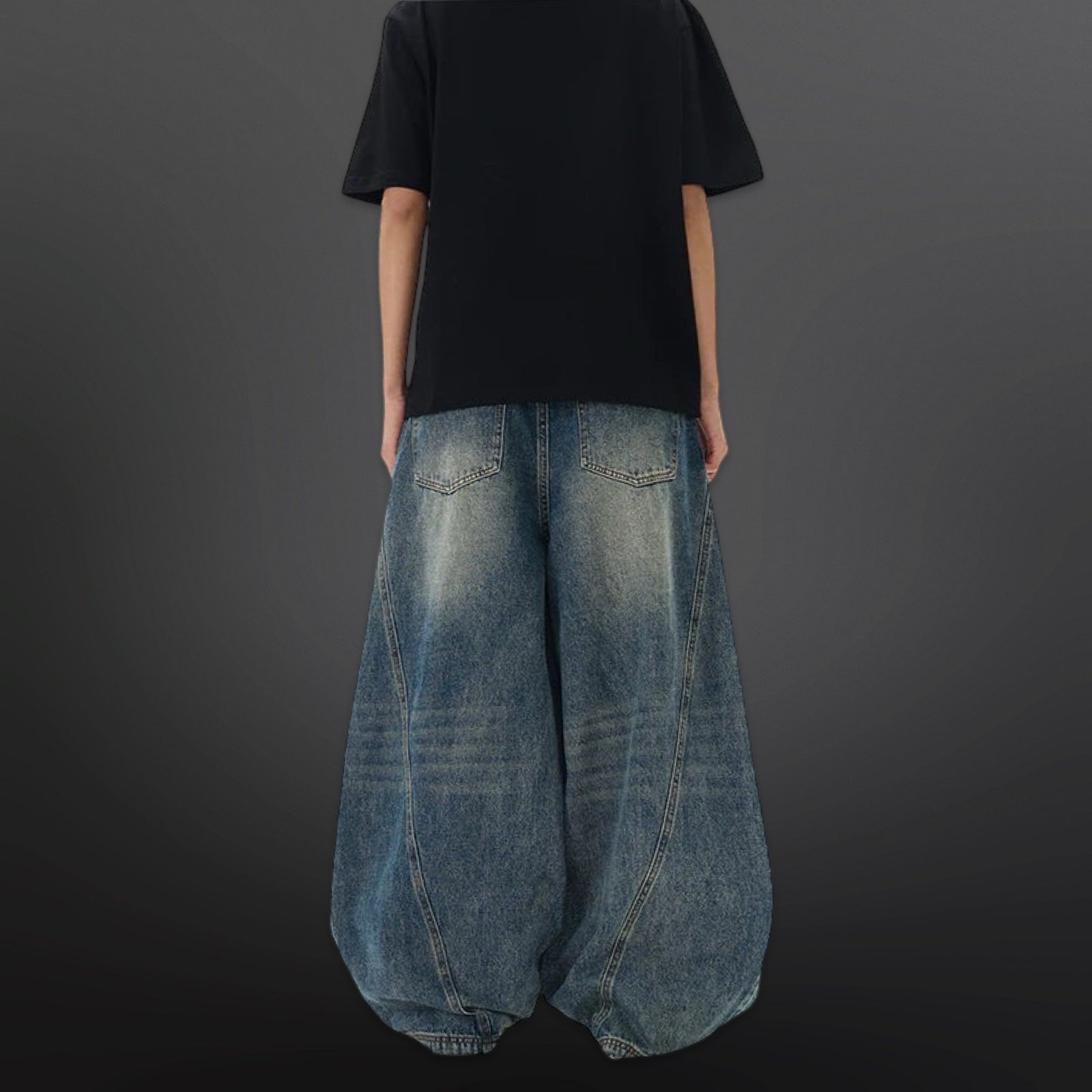 'KRU' Baggy Jeans
