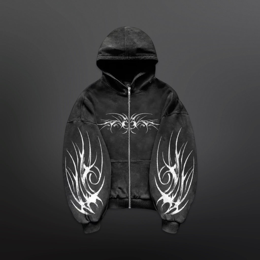 'HAKA' Zip up Hoodie