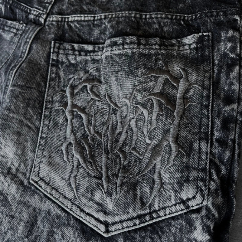'PHANTXM' Baggy Jeans